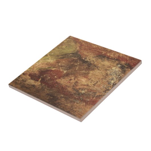 Ruwe en weetherde gestroomlijnde textuur tegeltje (Zijkant)