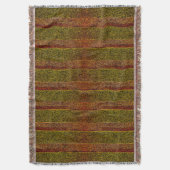 Ruwe gegaufreerde en gearceerde strepen deken (Voorkant Verticaal)