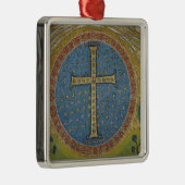 Ruwe gemmata metalen ornament (Rechts)