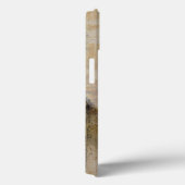 Ruwe getextureerde aardetoneren Case-Mate iPhone case (Achterkant / Rechts)