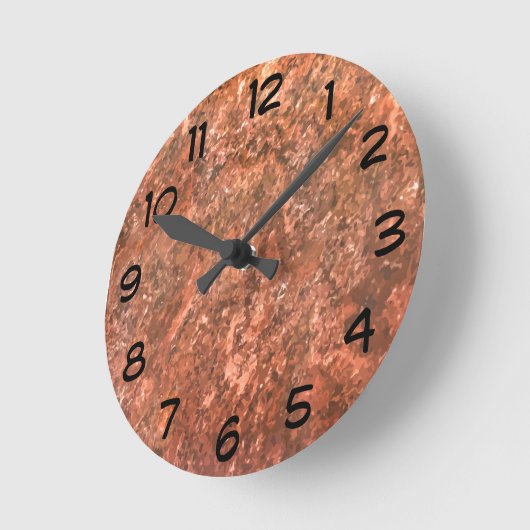 Ruwe getextureerde one Kitchen Wall klokken (Hoek)
