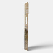 Ruwe getextureerde verf van aardtoon Case-Mate iPhone case (Achterkant / Rechts)