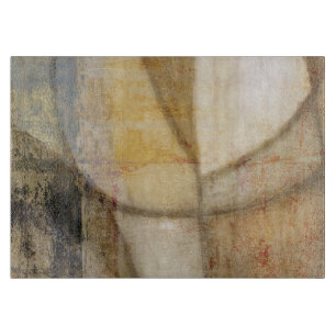 Ruwe getextureerde verf van aardtoon snijplank