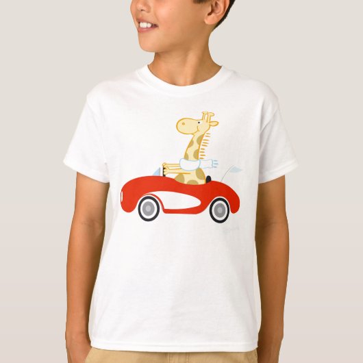 Ruwe Giraffe T-shirt (Voorkant)