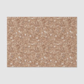 Ruwe Gouden Glitter Verjaardag Tissuepapier (Voorkant)