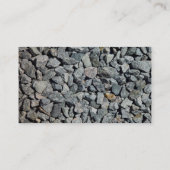 Ruwe graniet is dicht bij elkaar visitekaartje (Achterkant)