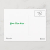 Ruwe groenboek Textuur Lege Briefkaart (Achterkant)