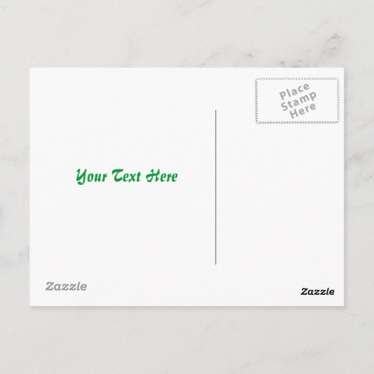 Ruwe groenboek Textuur Lege Briefkaart (Achterkant)