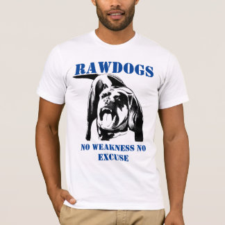 Ruwe hond sterker dan je denkt t-shirt