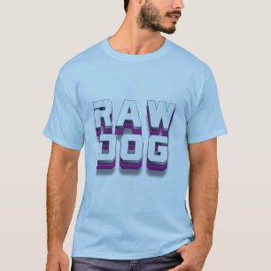 Ruwe hond t-shirt