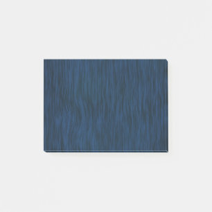 Ruwe houtnerf look achtergrond diepblauw post-it® notes