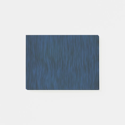 Ruwe houtnerf look achtergrond diepblauw post-it® notes (Voorkant)