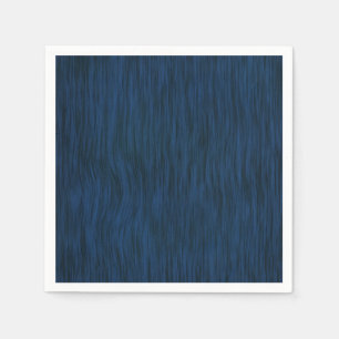 Ruwe houtnerf look achtergrond diepblauw servet