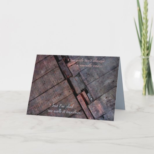 Ruwe Kaart Jubileum pad (Voorkant)