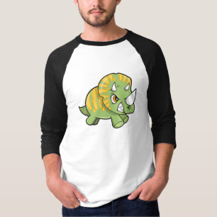 Ruwe, kleine dinosaur-shirt t-shirt