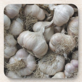Ruwe knoflook voor gezonde voeding onderzetter (Voorkant)