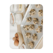 Ruwe koekjes op bakbakbak magneet (Verticaal)