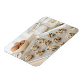 Ruwe koekjes op bakbakbak magneet (Linkerzijde)