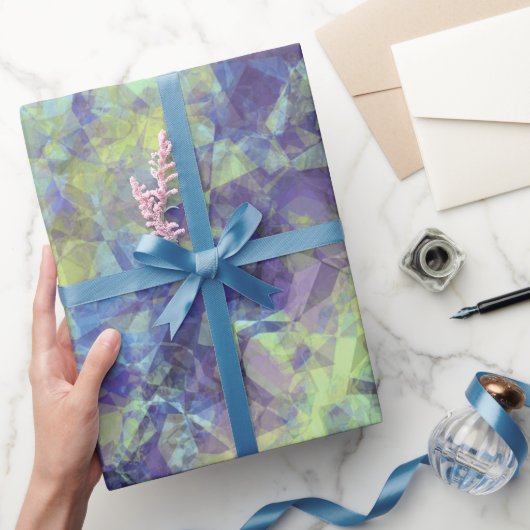Ruwe lavendestructuur cadeaupapier (Geschenken)