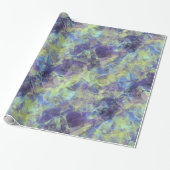 Ruwe lavendestructuur cadeaupapier (Uitgerold)