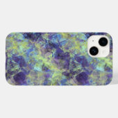 Ruwe lavendestructuur Case-Mate iPhone case (Achterkant (horizontaal))