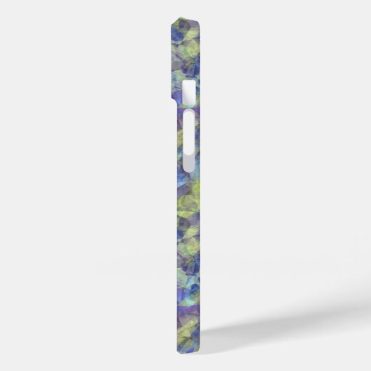 Ruwe lavendestructuur Case-Mate iPhone case (Achterkant / Links)