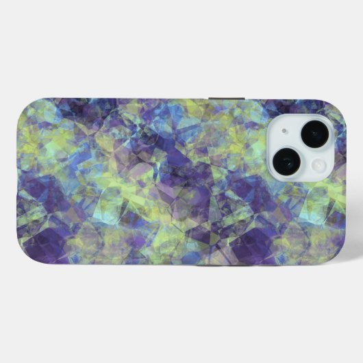 Ruwe lavendestructuur Case-Mate iPhone case (Achterkant (horizontaal))