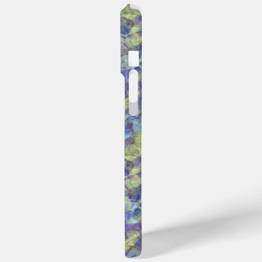 Ruwe lavendestructuur Case-Mate iPhone case (Achterkant / Links)