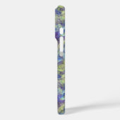 Ruwe lavendestructuur Case-Mate iPhone case (Achterkant / Links)