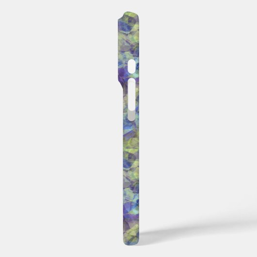 Ruwe lavendestructuur Case-Mate iPhone case (Achterkant / Links)