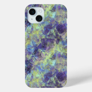 Ruwe lavendestructuur iPhone 15 mini hoesje