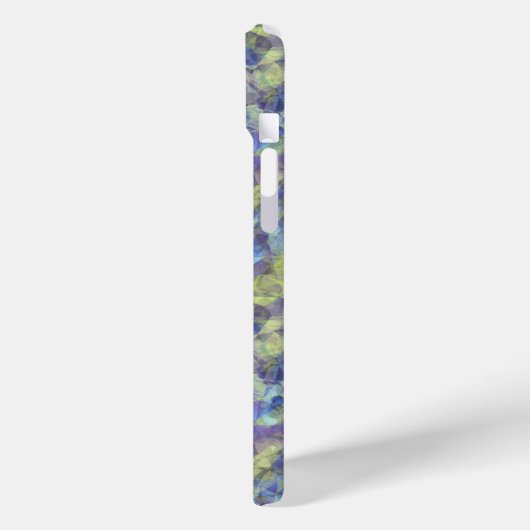 Ruwe lavendestructuur Case-Mate iPhone case (Achterkant / Links)