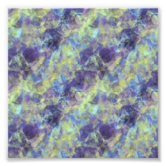 Ruwe lavendestructuur foto afdruk (Voorkant)