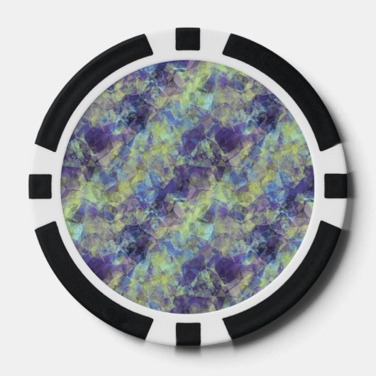 Ruwe lavendestructuur pokerchips (Voorkant)