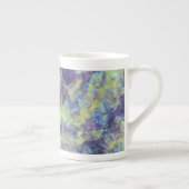 Ruwe lavendestructuur porselein kop (Rechts)