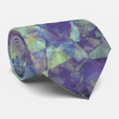 Ruwe lavendestructuur stropdas (Opgerold)