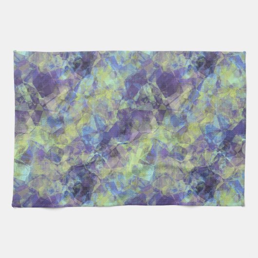 Ruwe lavendestructuur theedoek (Horizontaal)