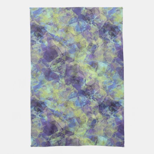 Ruwe lavendestructuur theedoek (Verticaal)