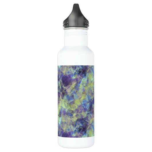 Ruwe lavendestructuur waterfles  (Links)