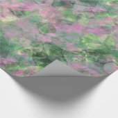 Ruwe lentegroontextuur cadeaupapier (Hoek)