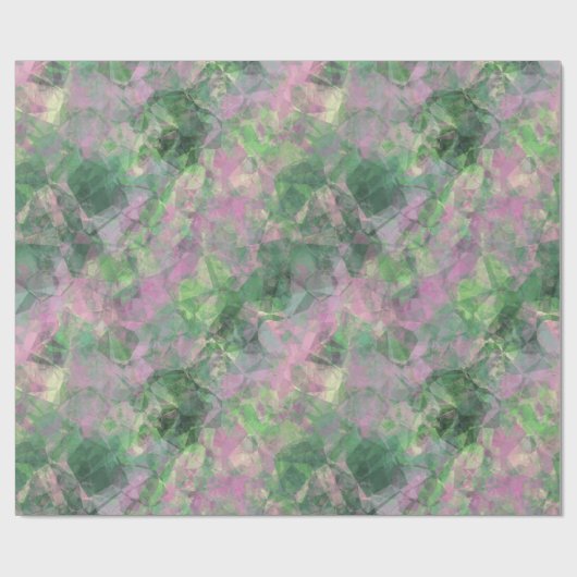 Ruwe lentegroontextuur cadeaupapier (Vlak)