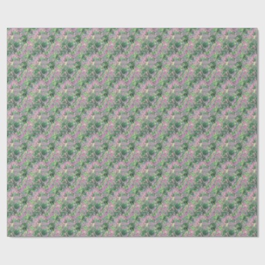 Ruwe lentegroontextuur cadeaupapier (Vlak)