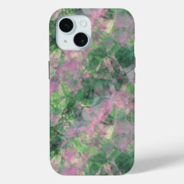 Ruwe lentegroontextuur iPhone 15 case