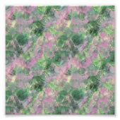 Ruwe lentegroontextuur foto afdruk (Voorkant)