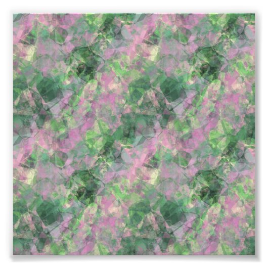 Ruwe lentegroontextuur foto afdruk (Voorkant)