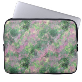 Ruwe lentegroontextuur laptop sleeve