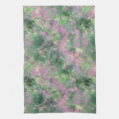 Ruwe lentegroontextuur theedoek (Verticaal)