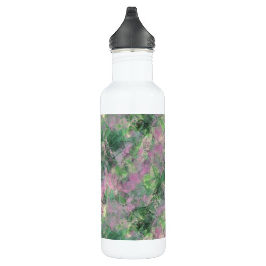 Ruwe lentegroontextuur waterfles (Rechts)