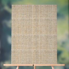 Ruwe Linnen Weefsel Havermout Japandi Minimalistis Acryl Bord
