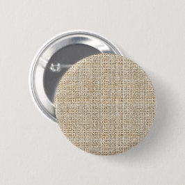 Ruwe Linnen Weefsel Havermout Japandi Minimalistis Ronde Button 5,7 Cm